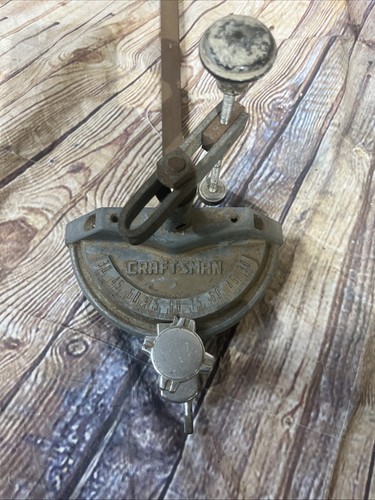 Sierra ingleteadora vintage Craftsman "100" hecha en EE. UU. - Imagen 7 de 7