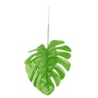 3 stücke Künstliche Monstera Blätter Kunststoff Fake Monstera Blätter