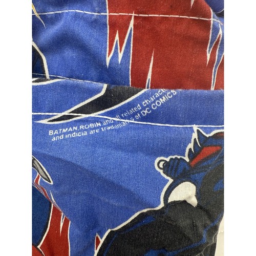 Batman & Robin Window Valance 1996 The Bibb Company 84x17 DC Comics Animated - Bild 4 von 5