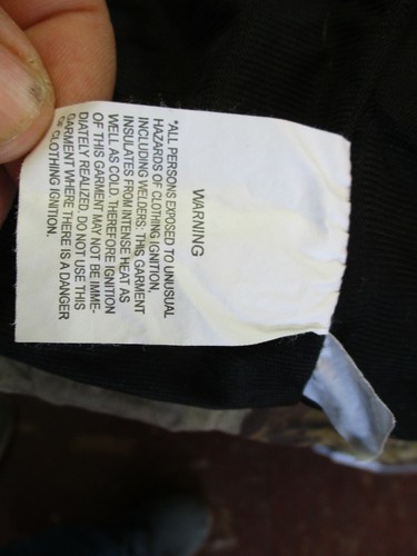 WALLS WATER-PRUF Advantage Timber Camo Hooded Zip Jacket Mens Sz Medium Reg - Picture 4 of 5