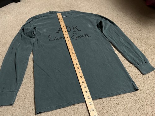 Only NY Men's small SKIER Long Sleeve T-Shirt SKIING retro - Picture 8 of 11