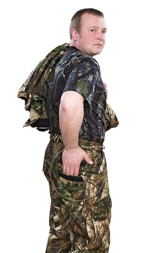 TRAJE CHAQUETA PANTALONES PESCA CAZA CAMUFLAJE SENDERISMO OUTDOOR GOTCHA PAINTBALL - Imagen 5 de 6