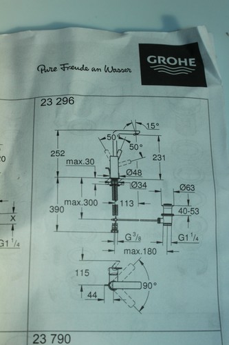 Grohe Linear Single-lever Basin Mixer 23296DC1 Supersteel - Bild 3 von 3