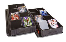 ULTRA PRO CARD Sorting Tray Storage 8 Slots Compartment Fits Toploader One Touch