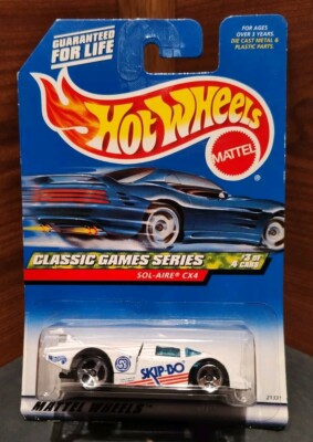 1998 HOT WHEELS® SKIP-BO CLASSIC GAMES SERIES SOL-AIRE CX4