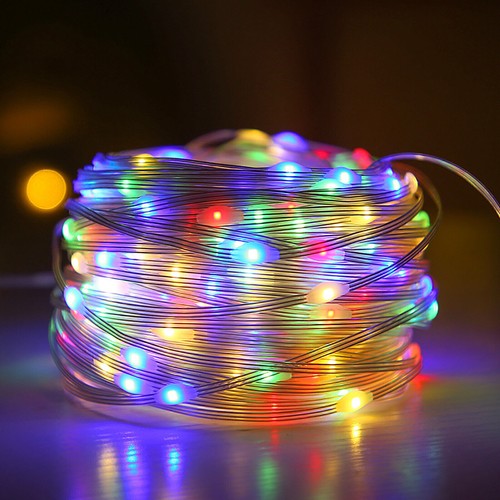 10M-30M Solar LED Lichtschlauch Lichterschlauch Garten Außen Party Lichterkette - Bild 16 von 27