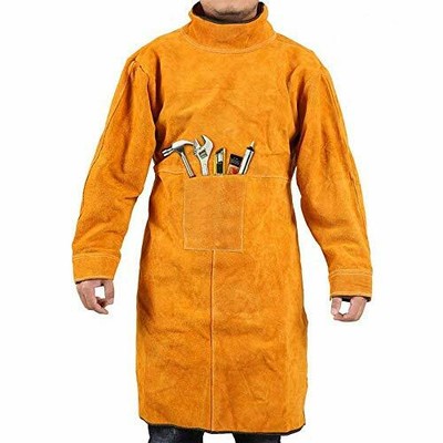 Welding Jacket Leather Apron Heavy Duty 