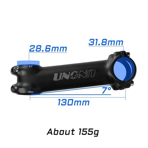 Ultralight Bike Stems 7 17 Degree MTB Road Bicycle Stems 31.8mm 60-130mm Parts - Picture 32 of 42