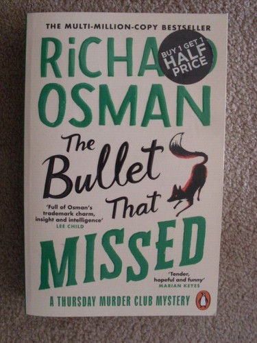 Richard Osman Book , Man Who Died Twice, Bullet That Missed, Last Devil To Die - Picture 10 of 12