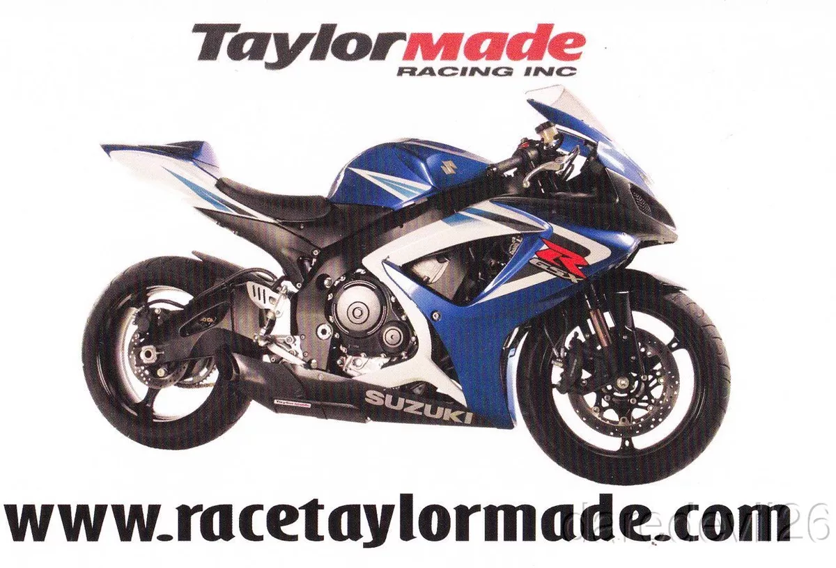 2007 Taylor Made Racing Suzuki GSX-R 600/750 info card
