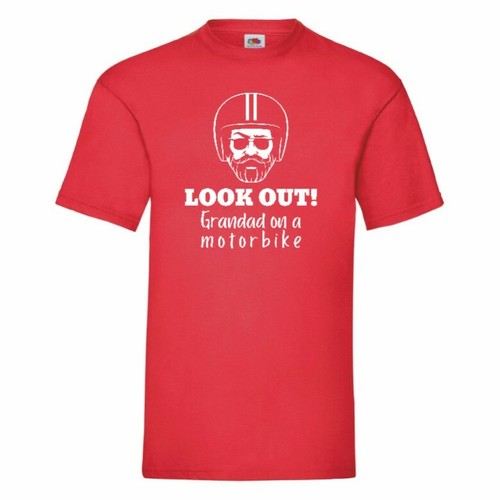 Look Out Grandad On A Motorbike T-Shirt Small-2XL - Picture 16 of 28