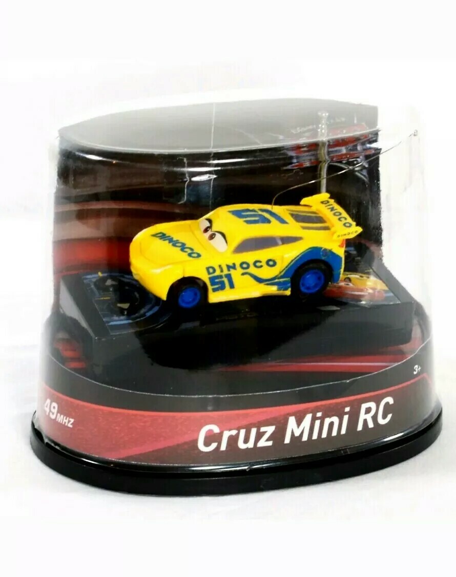 Disney Cars Cruz Ramirez Dinoco 51 Mini RC Car Radio Control