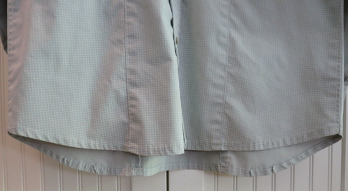 Camisa Occidental Hecha a Mano Gris Blanco A Cuadros Calce Relajado Botones Bolsillos Delanteros XL - Imagen 4 de 13