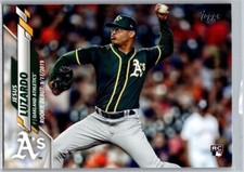 2020 Topps Update Rookie Debut RC Jesus Luzardo #U-94 Oakland Athletics
