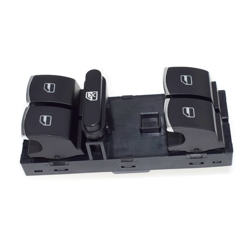 CHROME MASTER WINDOW SWITCH FOR VW GOLF JETTA MK5 MK6 PASSAT CC B6 5ND959857 New - Picture 3 of 12