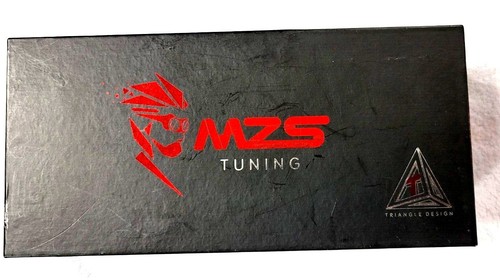 MZS TUNING MOTORCYCLE LEVER LEVERS LEFT RIGHT BLACK & GREEN - Picture 1 of 3