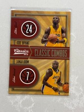 2009-10 Panini Classics Kobe Bryant & Lamar Odom Classic Combos #1 LA Lakers