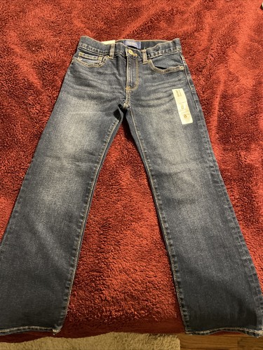 Girls Size 8 Regular Old Navy Famous Jeans Super Skinny Blue Free Shipping - NWT - Picture 4 of 7