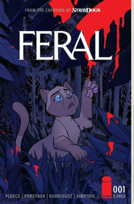 Feral #1 エクスクルーシブ表紙 アメコミリーフ Feral #1