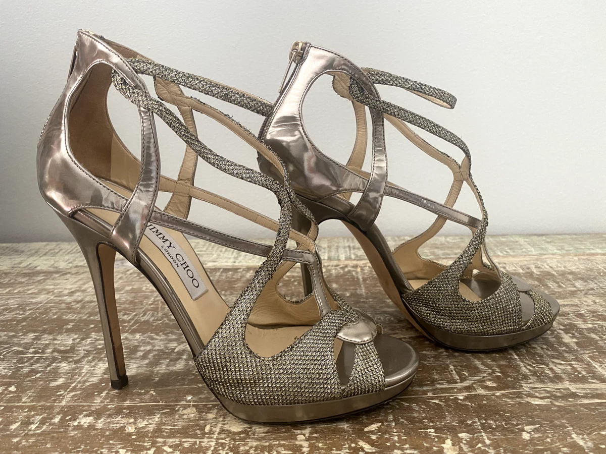 Jimmy choo sandals best sale ebay