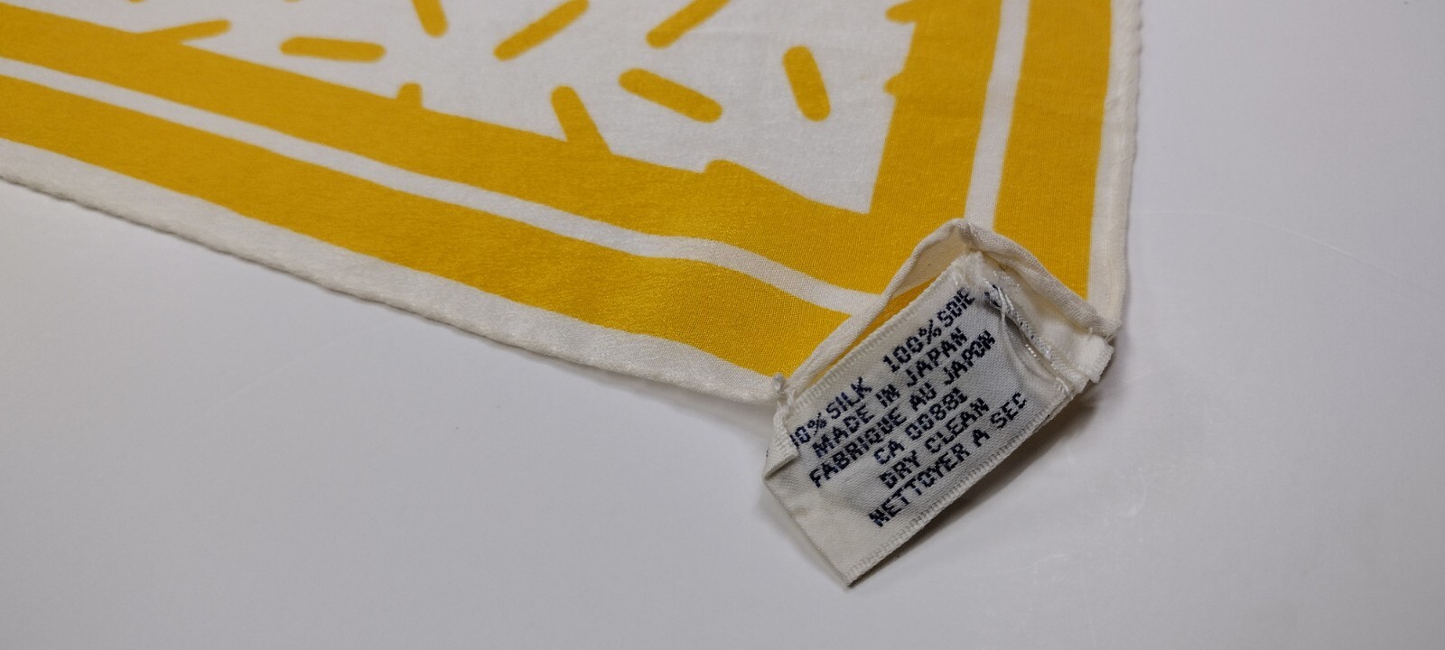 ALBERT NIPON SILK SCARF COLLECTION YELLOW PILLS C… - image 14