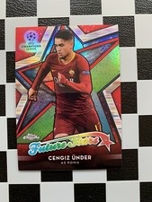 2018-19 Topps Chrome UCL Future Stars Cengiz Ünder Red /10 Roma