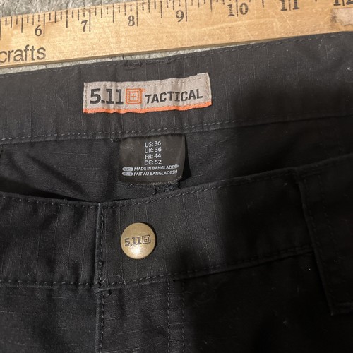 5.11 Tactical Men's Taclite Pro 9.5" Short, 73287- Black 36 - Picture 3 of 8