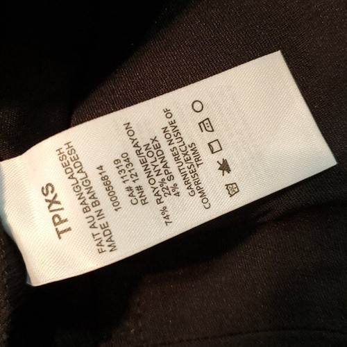 Dynamite Grace High Waisted Black Straight Dress Pants Size Extra Small XS NWT - 第 4/5 張圖片
