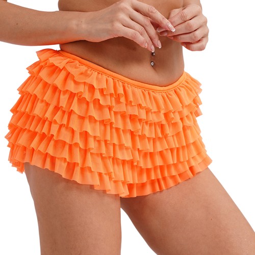 Mujeres Lo último Pantalones Lindos Pantalones Cortos Botín con Volantes Color Sólido En Capas Florers En Niveles - Imagen 64 de 88