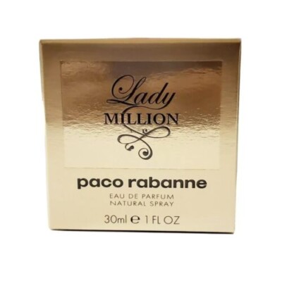 Lady Million by Paco Rabanne Eau De Parfum 1 Oz Spray for Women