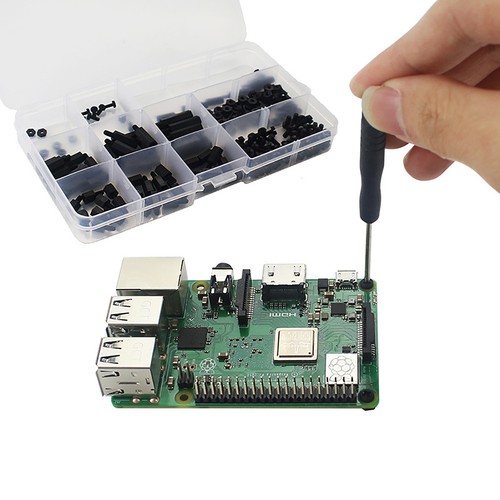 For Raspberry Pi 4 210pcs M3 M2.5 Nylon Support Column Screw Kit Tool - Bild 5 von 5