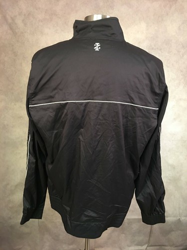IZOD Golf Men's Black Windbreaker Zip Up Jacket Size L Large - Picture 4 of 8