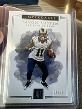 2017 Panini Impeccable - #66 Tavon Austin /75