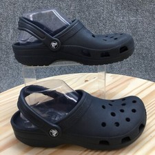 Crocs Sandals Mens 6 Womens 8 Classic Comfort Slingback Clogs Blue Rubber Casual