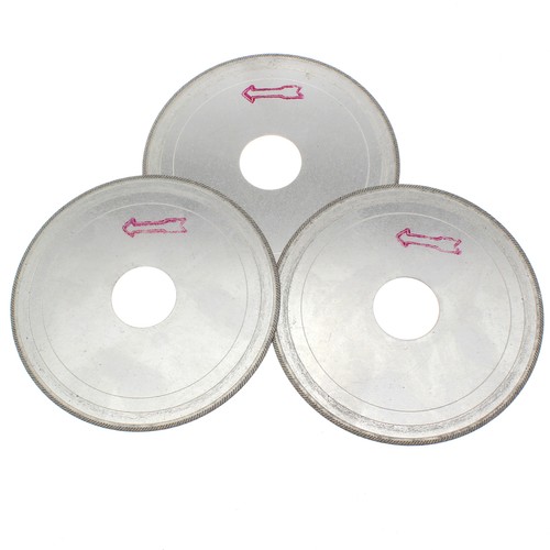 Hojas de sierra lapidarias de diamante de 85 mm de 3-3/8 pulgadas herramienta de joyería para piedra 5 piezas - Imagen 12 de 35