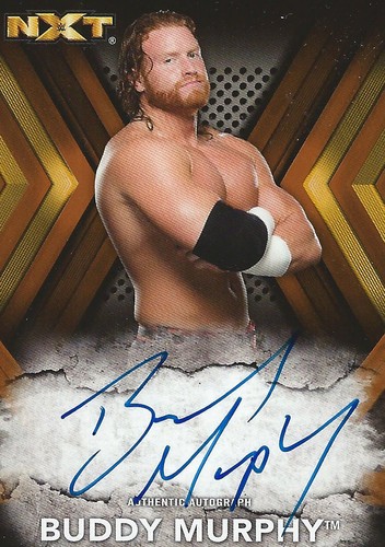Tarjeta coleccionable Buddy Murphy 2017 WWE NXT bronce autógrafo RA-BM 31/99 Matthews AEW - Imagen 1 de 2
