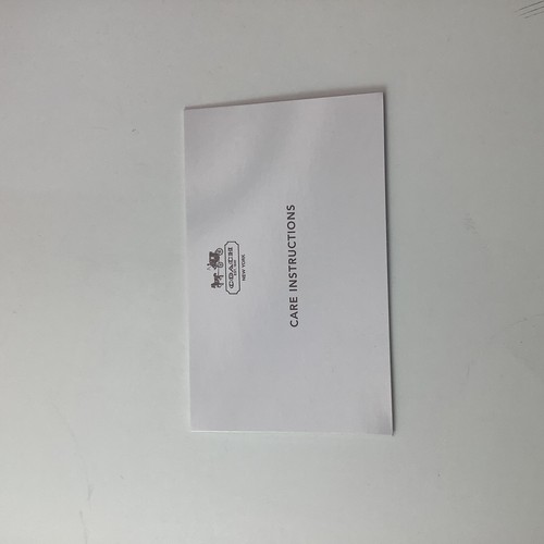 Coach Cora geprägte Lederhandtasche Beuteltasche Blumenmuster 13" NEU - Bild 14 von 14