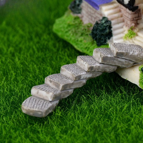 HO/OO Scale Miniatures Garden Stone Step Courtyard Pastoral Path Scene Model - Picture 4 of 5