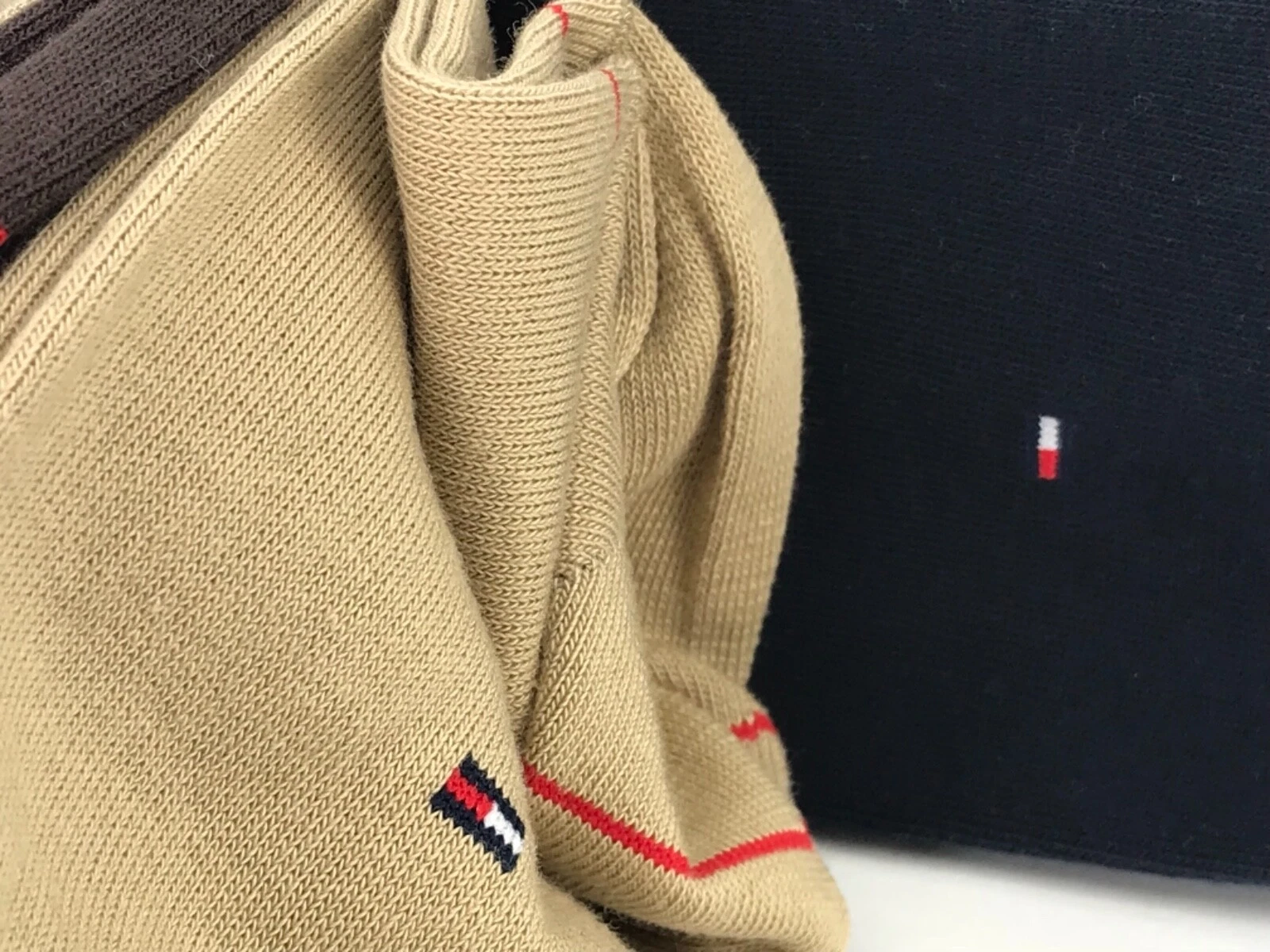 Men's Tommy Hilfiger Socks, 73% COTTON Dress Crew Socks, 4 Pack, $36 MSRP ⛳️💃