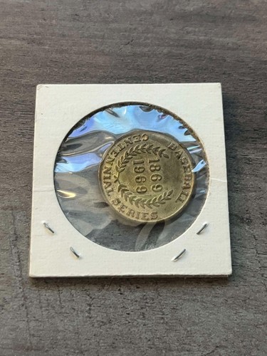 1969 CITGO METALL BASEBALL MÜNZE RUSTY STAUB - Bild 2 von 2