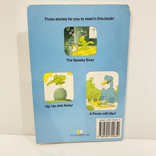 Fred & Charlie Book - A Picnic With Bert 1983 PB William Van Horn Dinosaurs - Picture 2 of 9