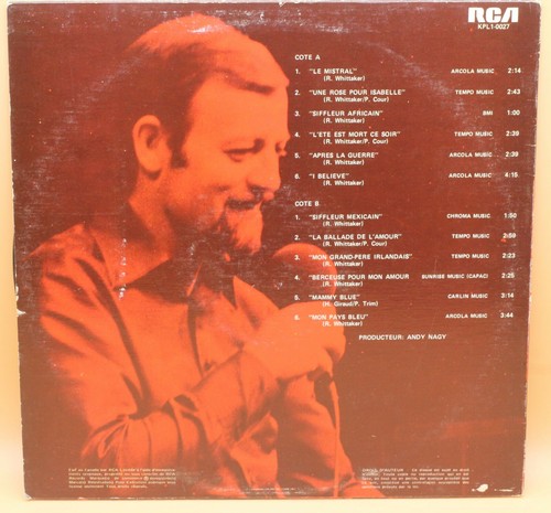Roger Whittaker - En Spectacle Au Quebec - RCA Victor 1973 - Imagen 2 de 4