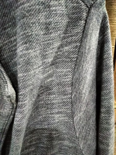 Lane Bryant Front Tie Jacket Women's Plus Size 14/16 Blue/White Sweater Fall - Picture 3 of 6