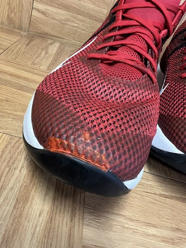 RARE🔥 Nike LeBron Witness 4 IV Red White Black Men's Basketball 13 CV4004-600 - Picture 6 of 11