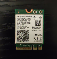 Intel 9260NGW IEEE 802.11ac Bluetooth 5.0 Wi-Fi/Bluetooth Adapter Wireless-AC