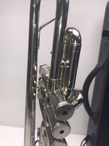 Bestley Silber Trompete mit Etui und Ständer. 6259 - Gebraucht. - Bild 9 von 22