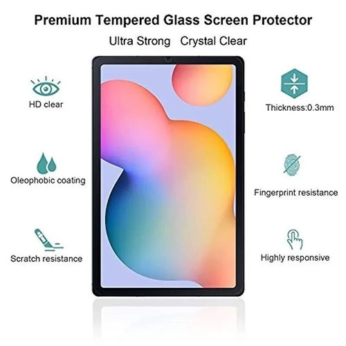 Samsung Galaxy Tab S6 Lite 10.4 2022 Tablet Tempered Glass Screen Protector 2PCS - 第 7/8 張圖片
