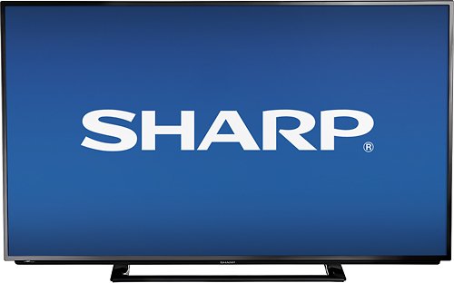 Sharp - 50" Class (49-1/2" Diag.) - LED - 1080p - HDTV - Black
