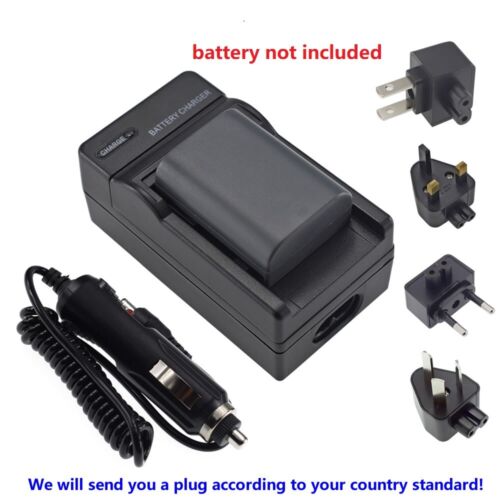 AC Battery charger for NB-2LH Canon EOS 350D 400D G7 G9 ZR100 ZR200 ZR300 S80 - Picture 1 of 6