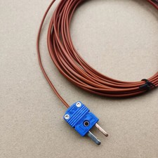 For TXFF46 2*0.5 2M T Type Thermocouple Miniature Male Plug Termination